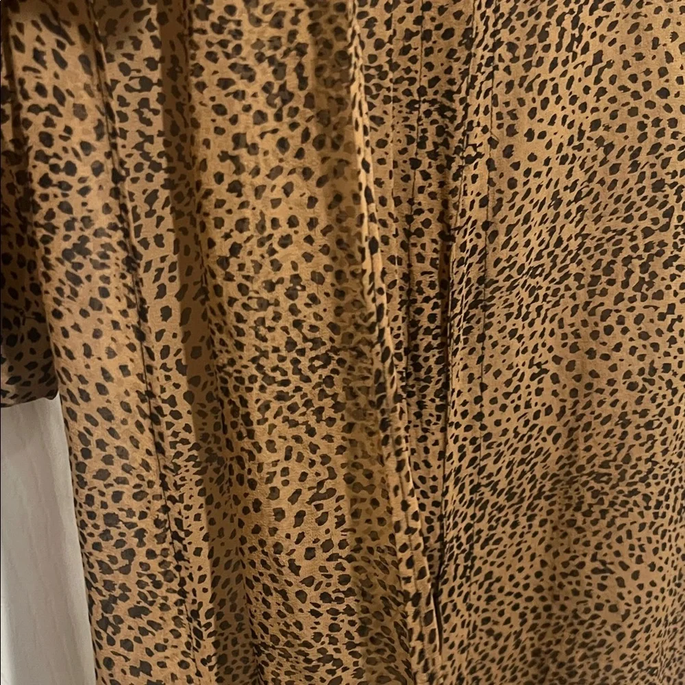 Sheer Leopard Print Tunic / Coverup - Picture 3 of 7